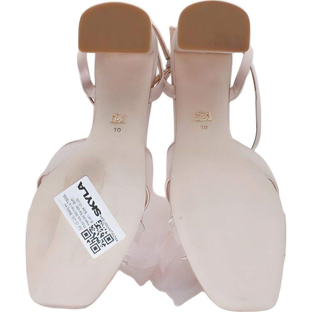 Badgley Mischka TESS Heeled Sandals Soft Blush Women Shoes Size 10 US - Picture 6 of 6
